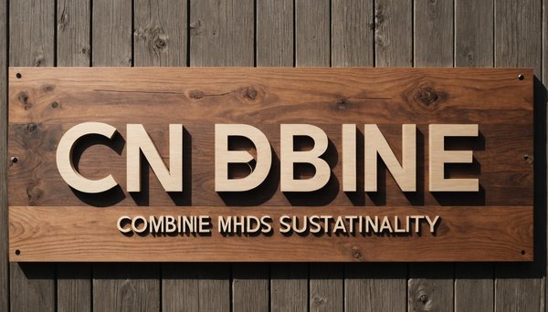 Signalétique en bois : alliez esthétique et écologie